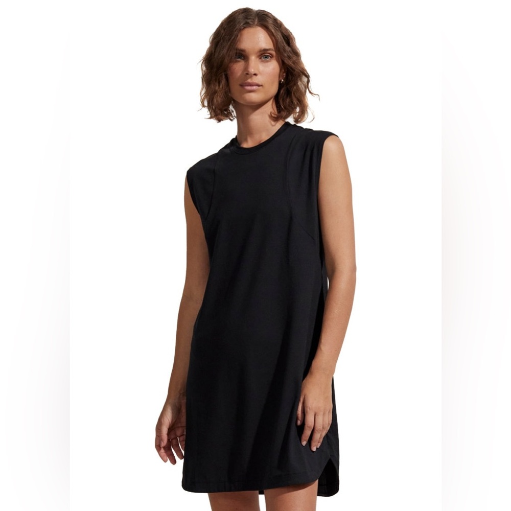 Varley Naples Dress 34 Black Size Large